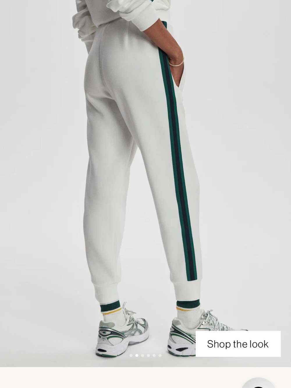 Varley Double Soft Slim Stripe Cuff Pant
